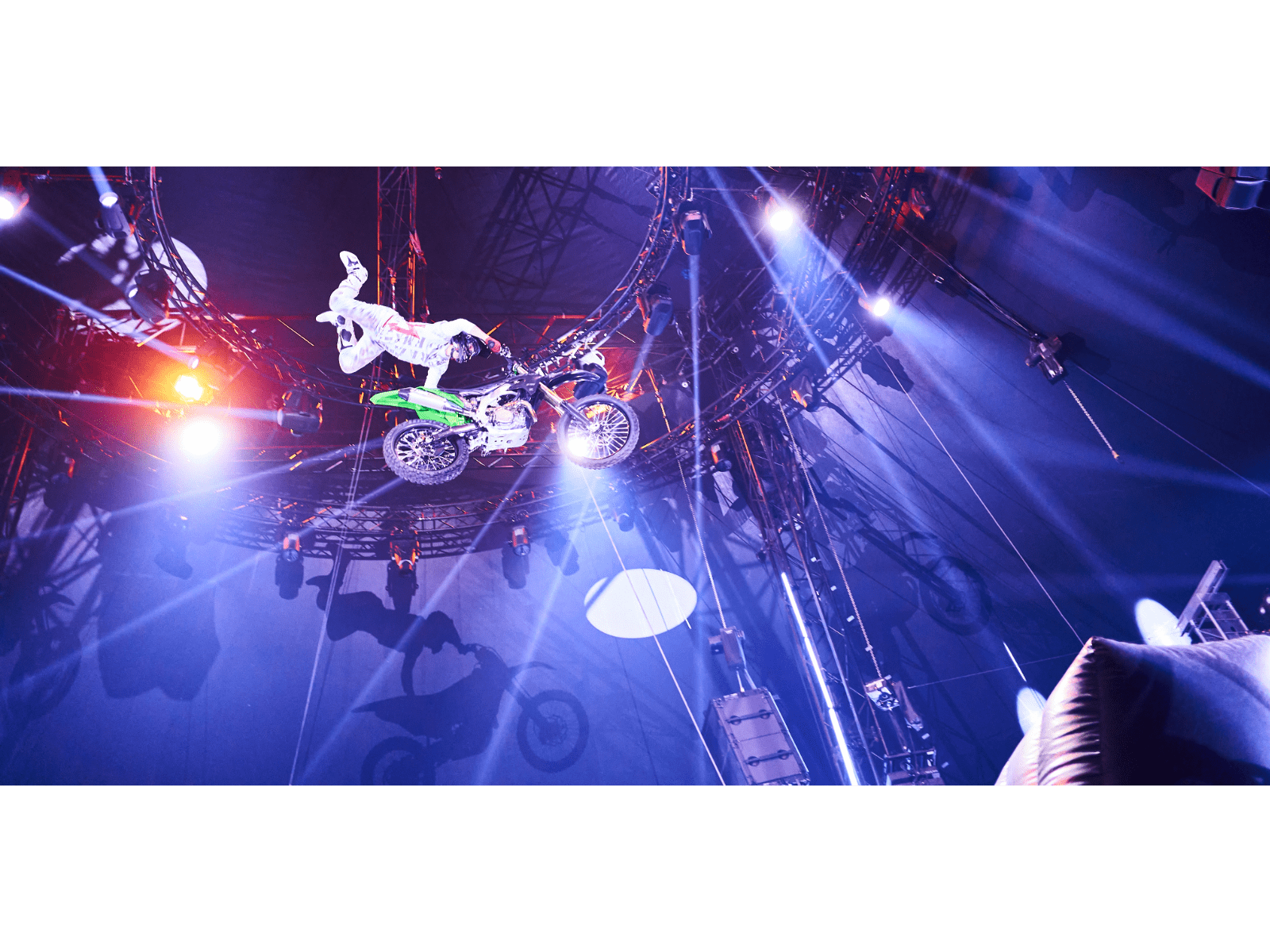 Zirkus Flic Flac Motoräder / Foto Westerkamp